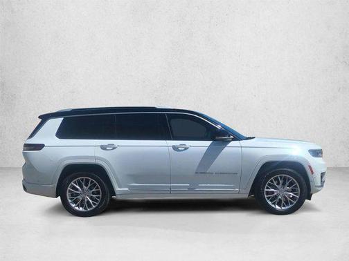 Bright White Clearcoat 2023 Jeep Grand Cherokee L Summit