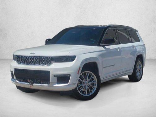 Bright White Clearcoat 2023 Jeep Grand Cherokee L Summit