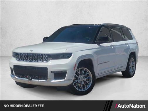 Bright White Clearcoat 2023 Jeep Grand Cherokee L Summit