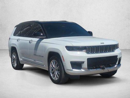 Bright White Clearcoat 2023 Jeep Grand Cherokee L Summit