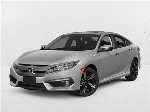 Red 2017 Honda Civic Touring