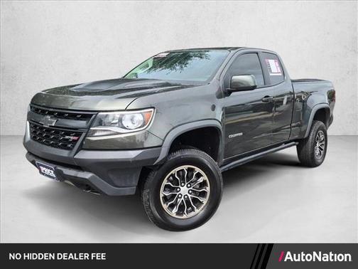Deepwood Green Metallic 2018 Chevrolet Colorado ZR2