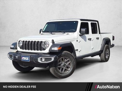 Bright White Clearcoat 2025 Jeep Gladiator Sport S
