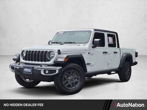 Bright White Clearcoat 2025 Jeep Gladiator Sport S