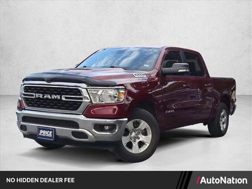 Delmonico Red Pearlcoat 2022 RAM 1500 Big Horn/Lone Star