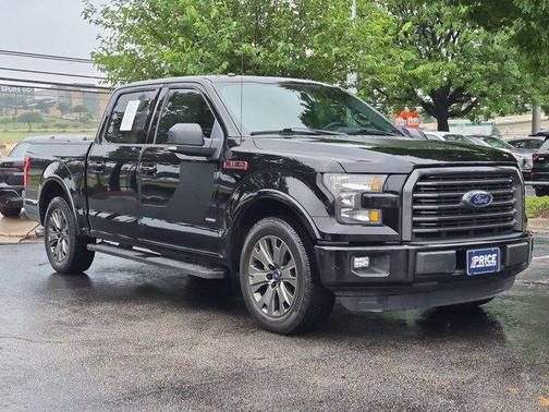 Shadow Black 2017 Ford F-150 XLT