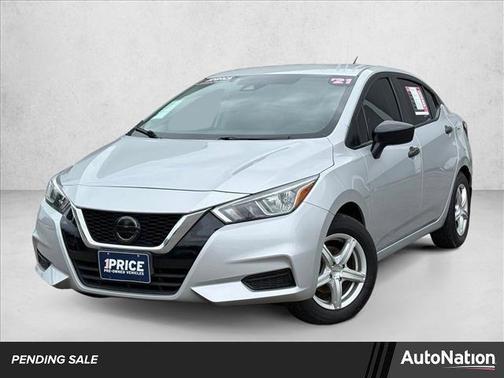 Brilliant Silver Metallic 2021 Nissan Versa 1.6 S