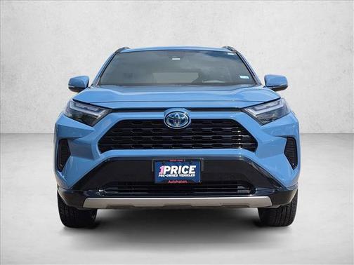 Cavalry Blue 2022 Toyota RAV4 Hybrid SE