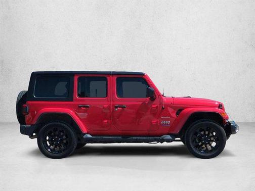 Firecracker Red Clearcoat 2022 Jeep Wrangler Unlimited 4xe Sahara