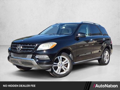 Black 2015 Mercedes-Benz M-Class ML 350
