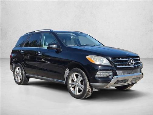 Black 2015 Mercedes-Benz M-Class ML 350