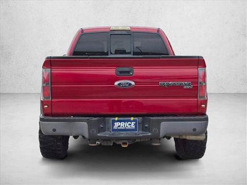 Red 2014 Ford F-150 SVT Raptor