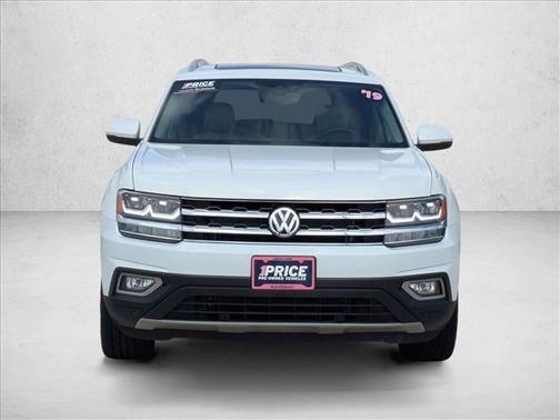 Pure White 2019 Volkswagen Atlas 3.6L SEL