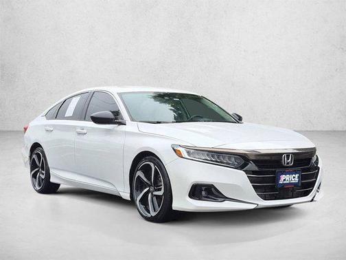 Platinum White Pearl 2022 Honda Accord Sport SE 1.5T