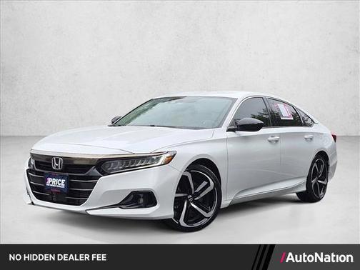 Platinum White Pearl 2022 Honda Accord Sport SE 1.5T