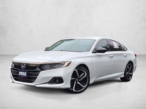 Platinum White Pearl 2022 Honda Accord Sport SE 1.5T