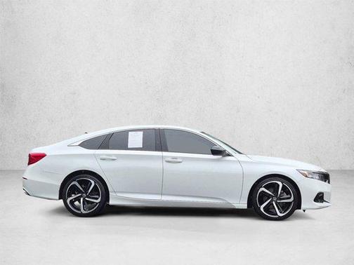 Platinum White Pearl 2022 Honda Accord Sport SE 1.5T