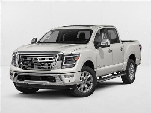Pearl White 2021 Nissan Titan SL
