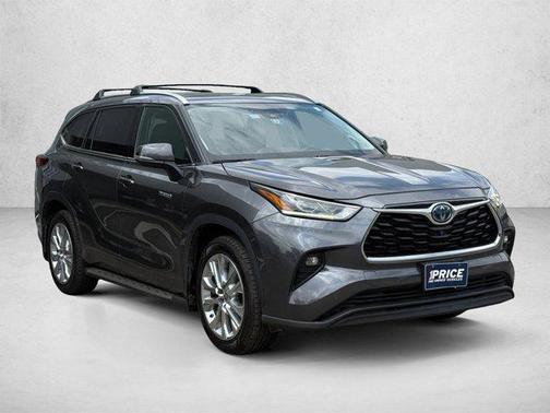 Magnetic Gray Metallic 2021 Toyota Highlander Hybrid Limited