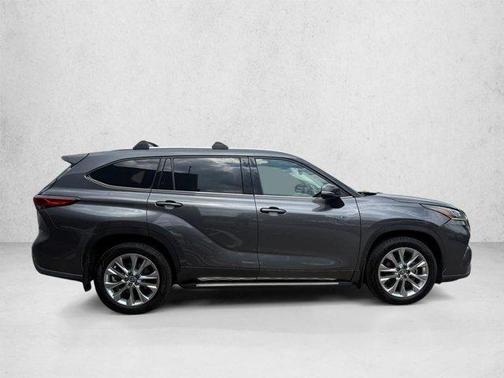 Magnetic Gray Metallic 2021 Toyota Highlander Hybrid Limited