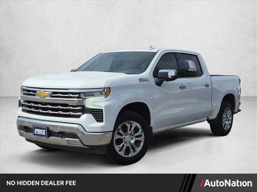 Summit White 2023 Chevrolet Silverado 1500 LTZ