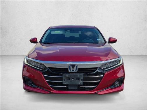 Radiant Red Metallic 2021 Honda Accord Hybrid EX