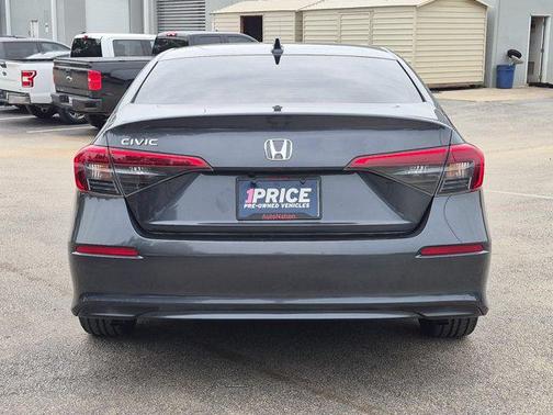 Silver/Gray 2022 Honda Civic EX