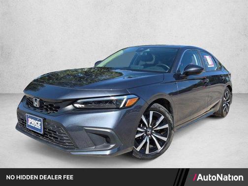 Meteorite Gray Metallic 2023 Honda Civic EX-L