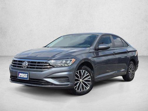 Platinum Gray Metallic 2021 Volkswagen Jetta 1.4T SE
