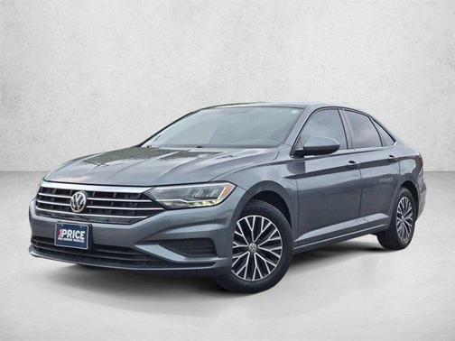 Platinum Gray Metallic 2019 Volkswagen Jetta 1.4T SE