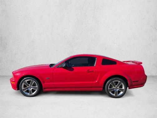 Red 2008 Ford Mustang GT Deluxe