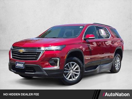 Cherry Red Tintcoat 2022 Chevrolet Traverse LT Cloth