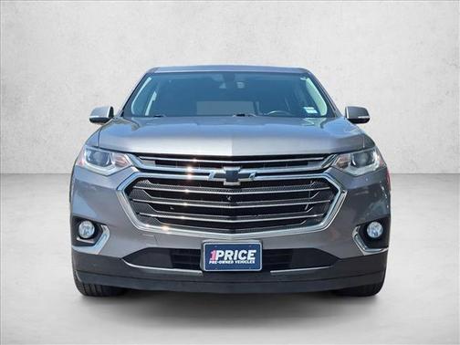 Satin Steel Metallic 2020 Chevrolet Traverse LT Cloth