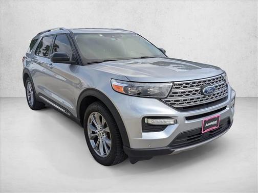Iconic Silver Metallic 2022 Ford Explorer Limited