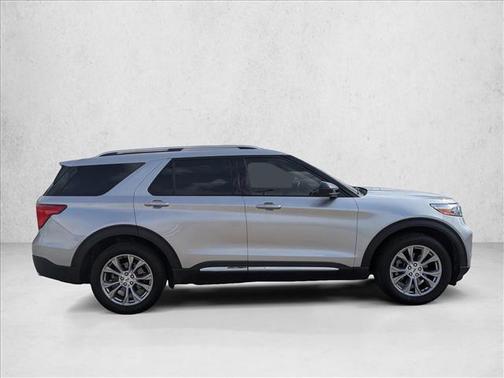 Iconic Silver Metallic 2022 Ford Explorer Limited