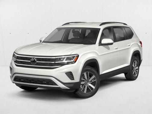 Racing Green Metallic 2022 Volkswagen Atlas 3.6L SE w/Technology