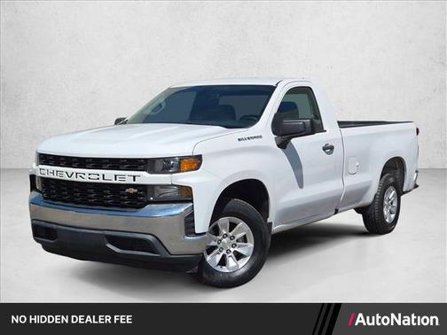 Summit White 2021 Chevrolet Silverado 1500 WT