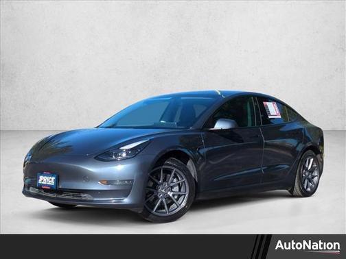 Midnight Silver Metallic 2021 Tesla Model 3 Standard Range Plus