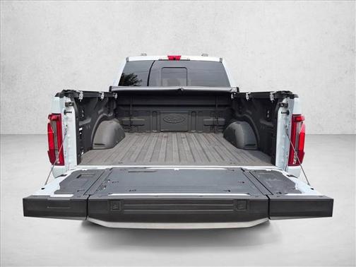Space White Metallic 2025 Ford F-150 Platinum