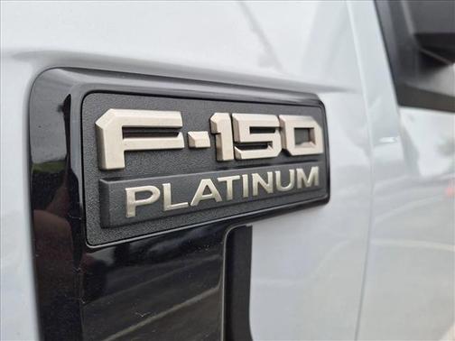 Space White Metallic 2025 Ford F-150 Platinum