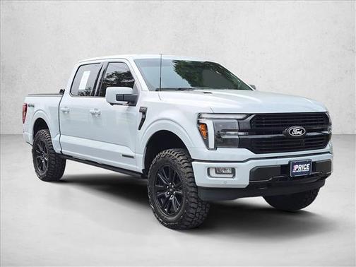 Space White Metallic 2025 Ford F-150 Platinum
