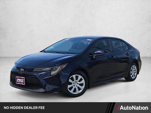 Blueprint 2020 Toyota Corolla LE