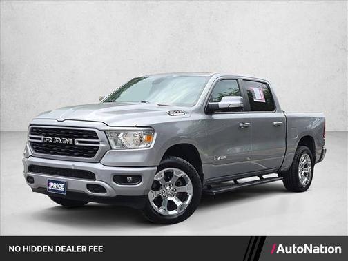 Billet Silver Metallic Clearcoat 2022 RAM 1500 Big Horn/Lone Star
