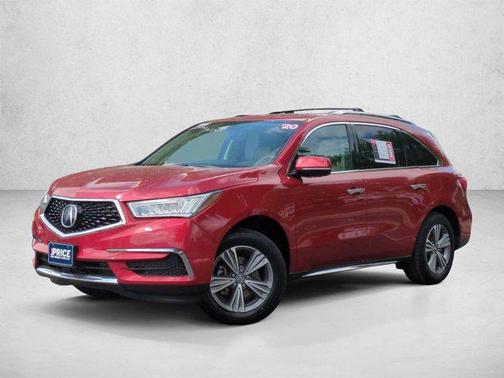 Performance Red Pearl 2020 Acura MDX 3.5L