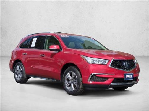 Performance Red Pearl 2020 Acura MDX 3.5L