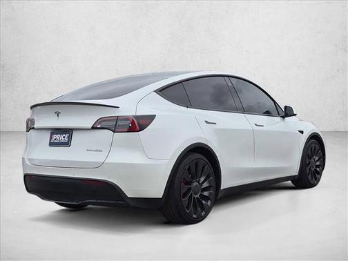 Pearl White Multi-Coat 2022 Tesla Model Y Performance Dual Motor All-Wheel Drive