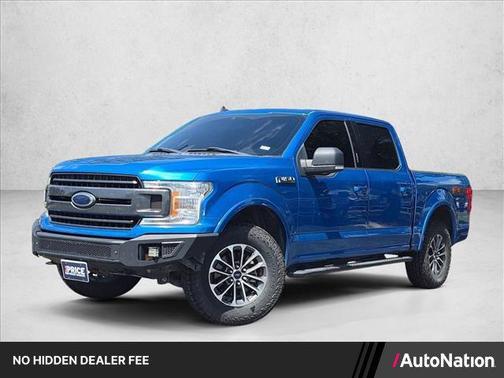 Velocity Blue Metallic 2019 Ford F-150 XLT