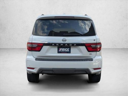 Aspen White Tricoat 2023 Nissan Armada SL 2WD