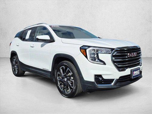Summit White 2023 GMC Terrain SLT