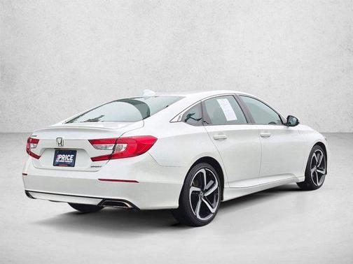 Platinum White Pearl 2020 Honda Accord Sport 1.5T